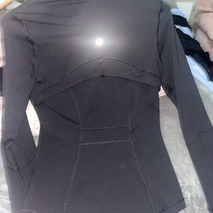 Lululemon BBL jacket , baby blue and black size 2, other black size 4
